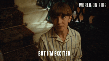 Excited World On Fire GIF by Mammoth Screen