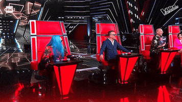 Tv Show Rage GIF by The Voice of Italy