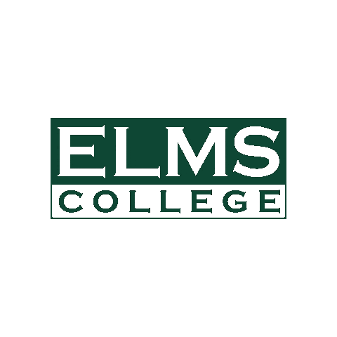 Elms College Sticker
