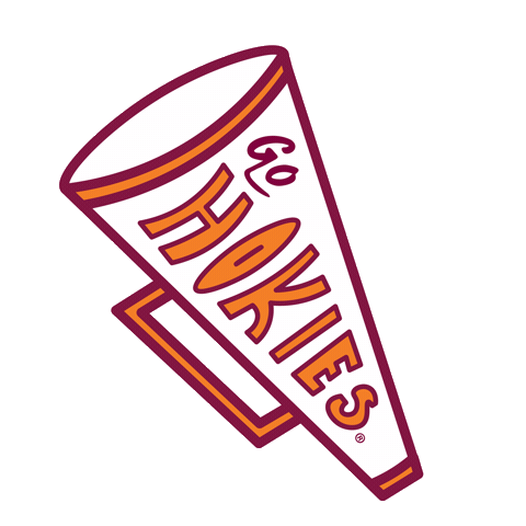 Hokies Blacksburg Sticker by Virginia Tech