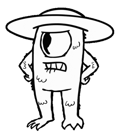 Happy Very Good Sticker by Chris Hallbeck