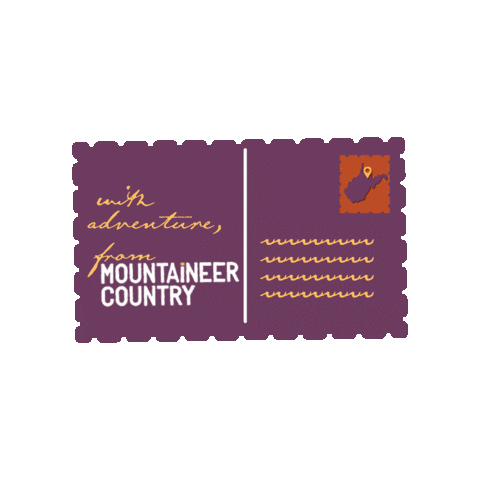 Visit Mountaineer Country Sticker
