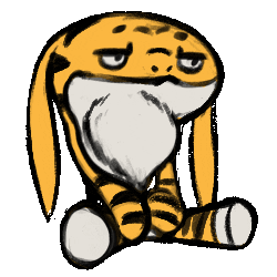 Tired Sticker