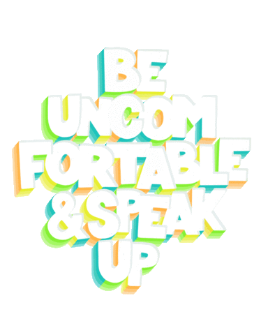Speak Up Sticker