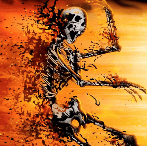 Skull Skeleton GIF
