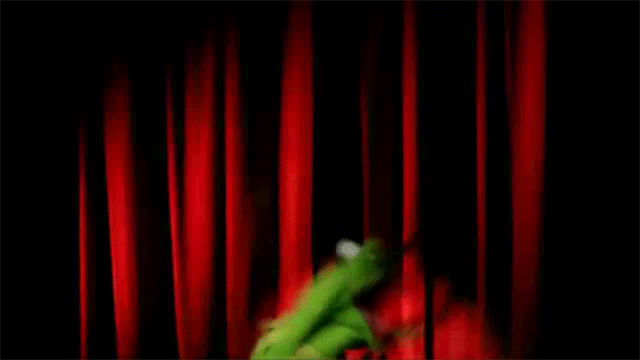 Image result for kermit excited gif