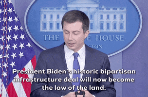 Pete Buttigieg Infrastructure GIF by GIPHY News