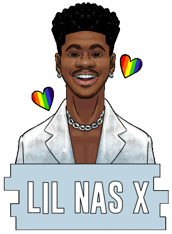 Lil Nas X Sticker by Fiverr