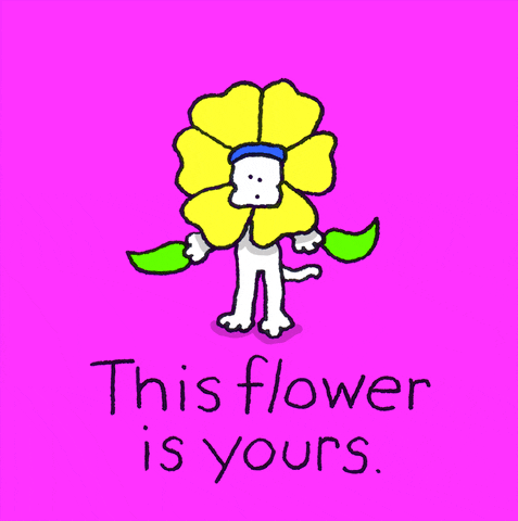 Flower GIF by Chippy the Dog