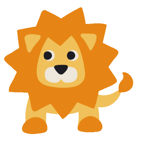 Lion Max Sticker by Maxomorra
