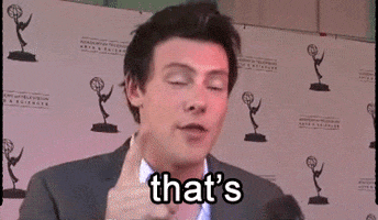 Awesome Cory Monteith GIF