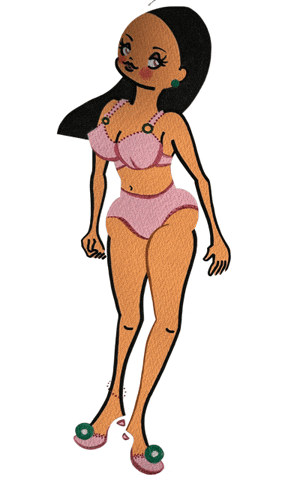 Bikini Heels GIF