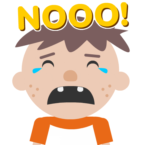 Noo Sticker by Woohoo Storytime