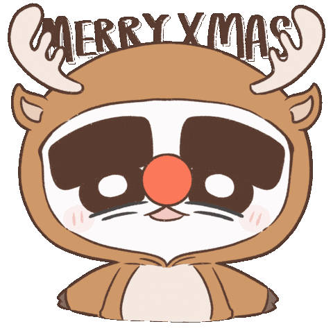 Christmas Deer Sticker