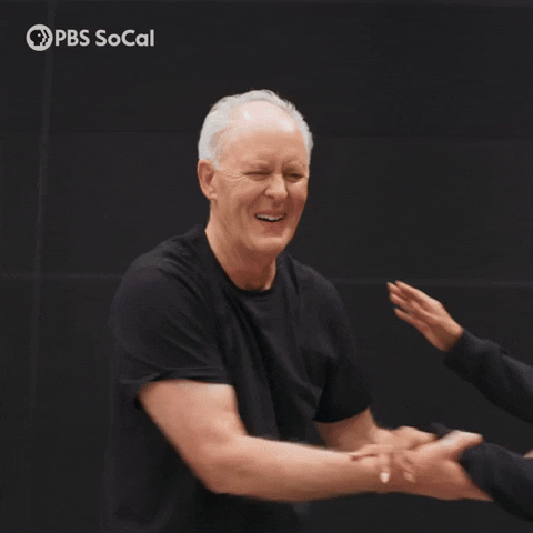John Lithgow Hug GIF by PBS SoCal