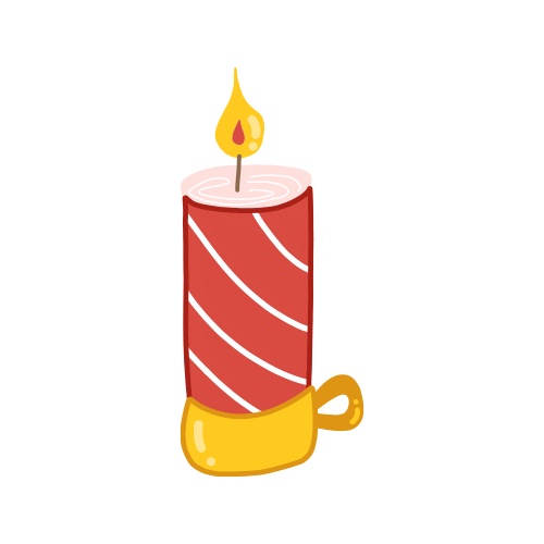 Winter December Sticker