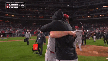 Major League Baseball Hug GIF by MLB