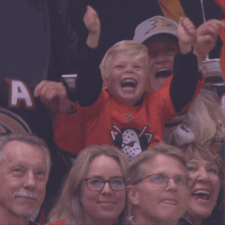 Ducks Fan GIF by Anaheim Ducks