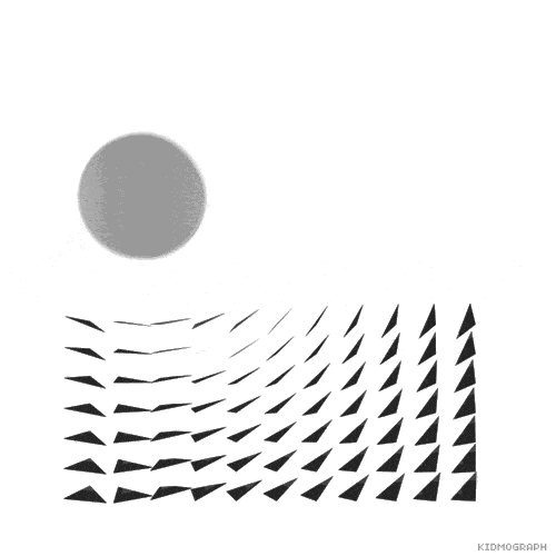 black and white geometry GIF by kidmograph