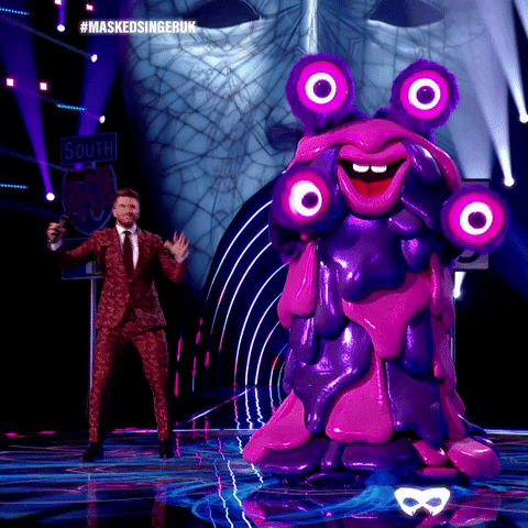 Blob GIF by The Masked Singer UK