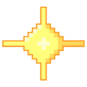 Sparkle Dot Sticker by Cosmic Princess Kaguya! official