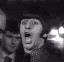 Scream Beatles GIF