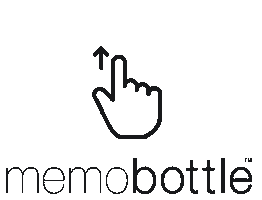 Arrow Pointing Sticker by memobottle