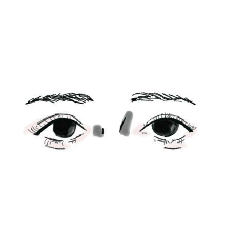 Face Eyes Sticker