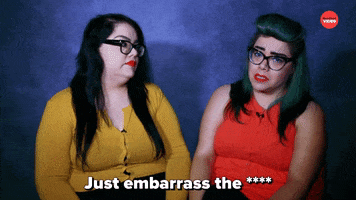 Embarassing Lie Detector GIF by BuzzFeed