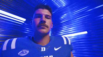 College Football Wink GIF by Duke Football
