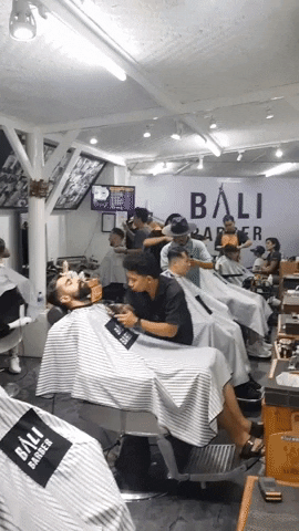 Barber Bali GIF by The Shampoo Lounge