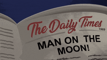 Man On The Moon Spy GIF by The Lunartics