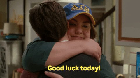 Good Luck Today GIFs - Get the best GIF on GIPHY