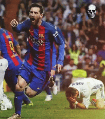 Ronaldo Cry Barcelona Vs Real Madrid GIF