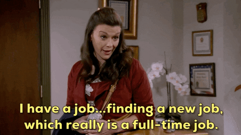 Maribeth Monroe Unemployment GIF by CBS - Find & Share on GIPHY