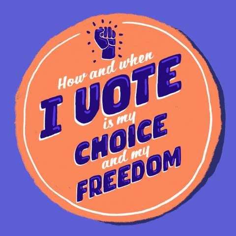 Vote Early Voting Rights GIF by Creative Courage