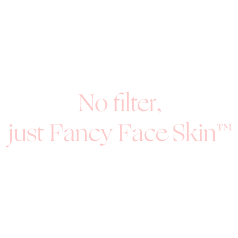No Filter Just Faceskin Sticker by Fancy Face Inc.