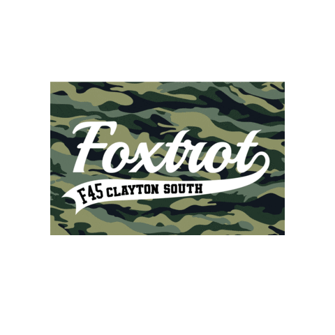 Foxtrot Sticker by F45 Clayton South