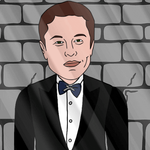 Elon Musk Hello GIF by The Order of the Egonauts