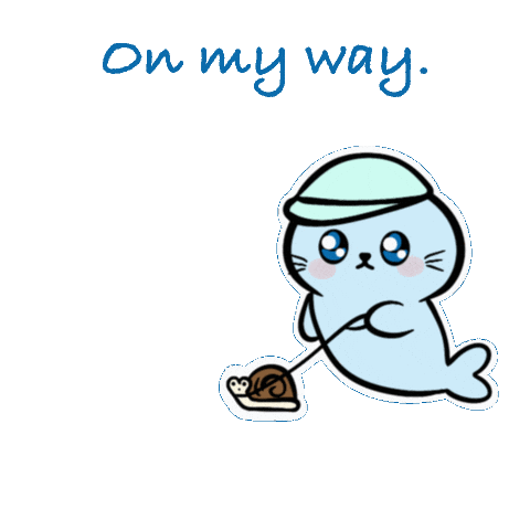 Moving On My Way Sticker