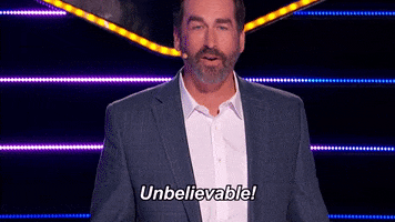 Rob Riggle Wow GIF by The Masked Singer