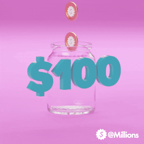 Money Bottle GIF by Millions