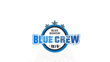 Blue Crew Sticker by Blue Demon Welding