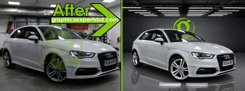 Car Photo Editing GIF