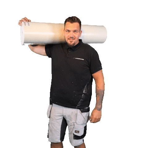 Uw Latex Spuiter Sticker