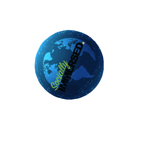 Socially Immersed Sticker