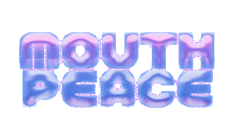 Mouthpeace Sticker by ハヤシヒロナオ