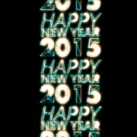 happy new year 2015 GIF by G1ft3d