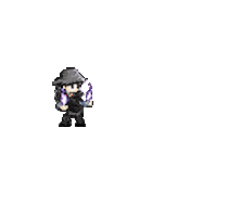 Pixel Chris Sticker