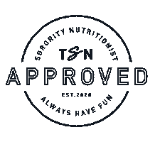 Tsn Sticker by Sorority Nutritionist